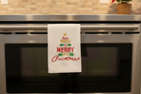Merry Christmas Tea Towel