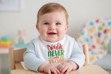 Trouble Never Looked So Cute Baby Bib