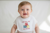 Chip off the Old Block Baby Bib