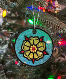Tudor Rose FSL Ornament