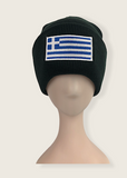 Greek Flag Fleece-lined Beanie