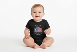 Made with Greek and American Parts Baby and Toddler Onesie/Shirt