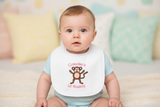 Grandma's Lil' Monkey Baby Bib