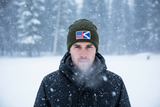 Scottish-American Flag Beanie