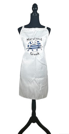 Maryland Greek Apron