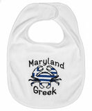 Maryland Greek Baby Bib