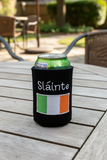 Irish Slainte Embroidered Can Cooler