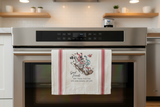 Good Friends Snowman Tea Towel