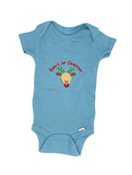 Baby's 1st Christmas Embroidered Onesie