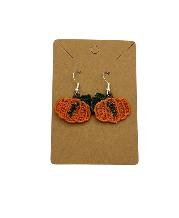 Pumpkin Earrings