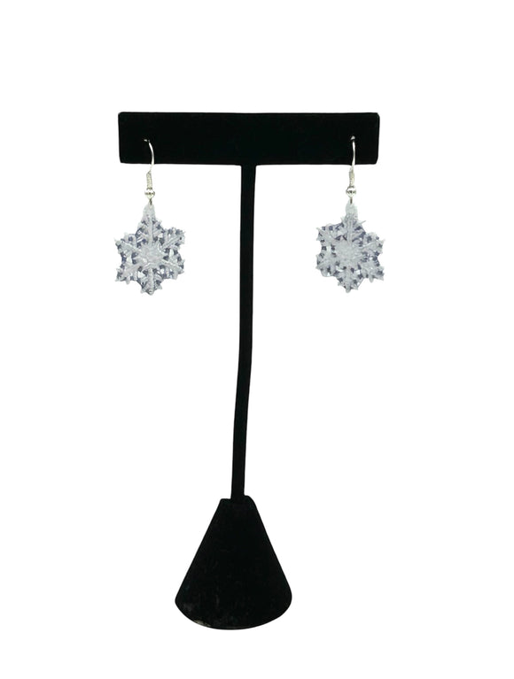 Snowflake earrings