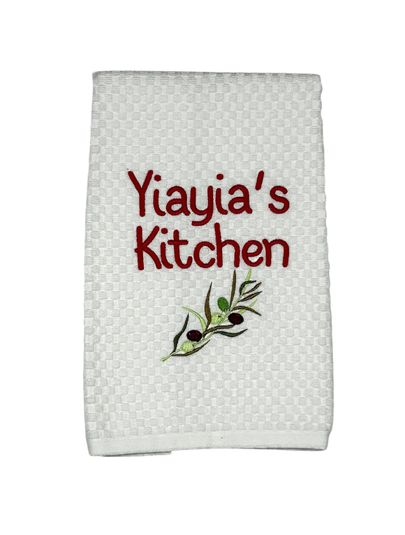Yiayia's Kitchen English Tea Towel