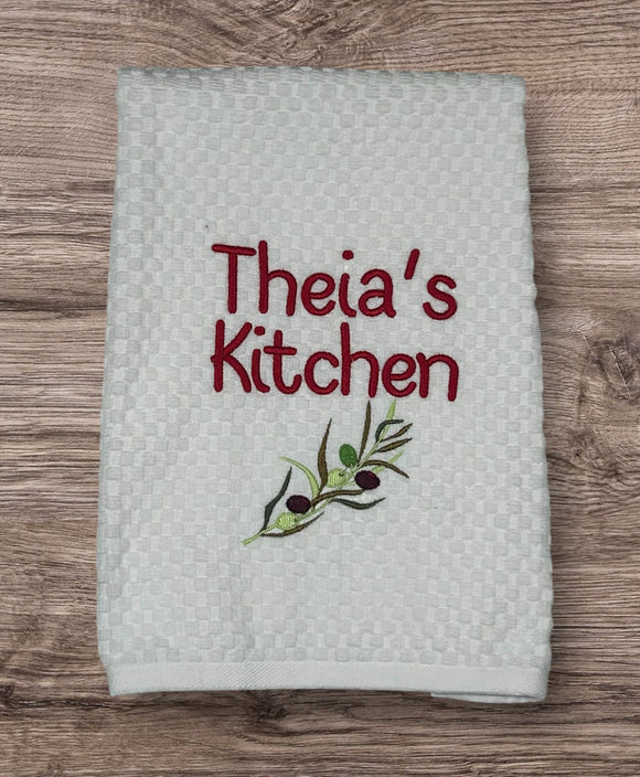 Theia's Kitchen English Tea Towel