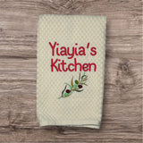 Yiayia's Kitchen English Tea Towel