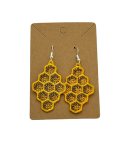 Honeycomb Earrings
