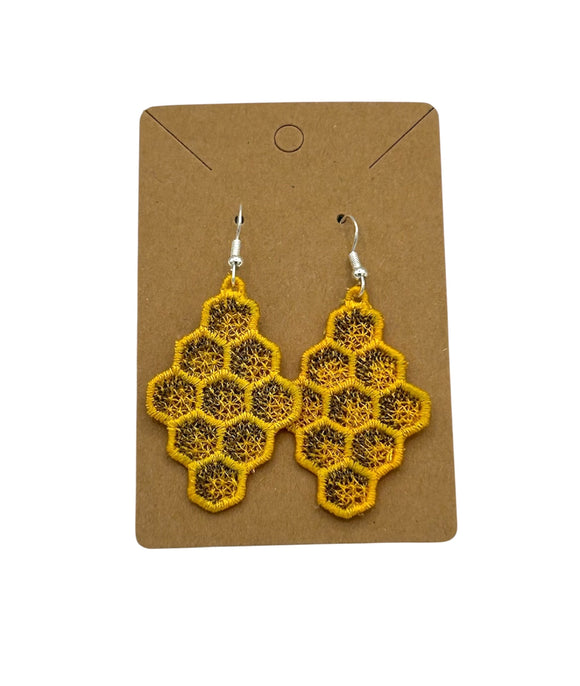 Honeycomb Earrings