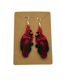 Cardinal Earrings