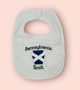 Pennsylvania Scot Baby Bib
