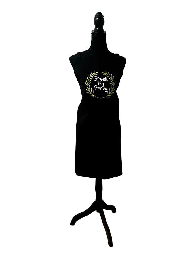Greek by Proxy Apron