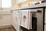 Cowboy Highland Cow Tea Towel