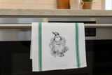 Gnome Spa Tea Towel
