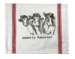 Udderly Fabulous Tea Towel