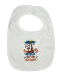 Captain Adorable Baby Bib