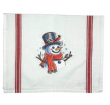 Let it Snowman Tea Towel