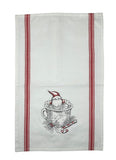 Gnome Spa Tea Towel
