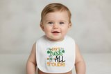 Part Irish All Trouble Baby Bib