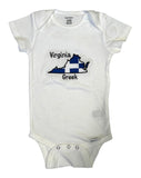 Virginia Greek Baby Onesie