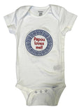 Papou loves me Baby Onesie