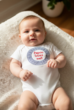 Papou loves me Baby Onesie