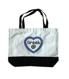 Greek At Heart Tote Bag