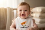 I love Cyprus Baby Bib