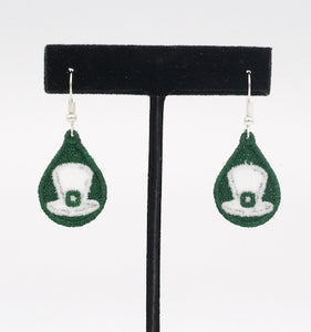 Leprechaun Hat Earrings