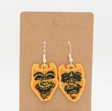 Theatre Mask Earrings