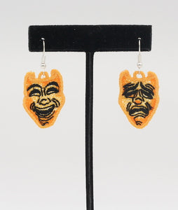 Theatre Mask Earrings