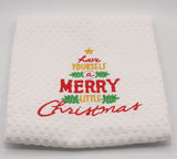 Merry Christmas Tea Towel