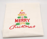 Merry Christmas Tea Towel