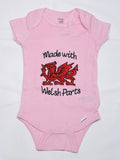 Made with Welsh Parts Onesie