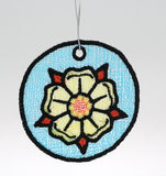 Tudor Rose FSL Ornament