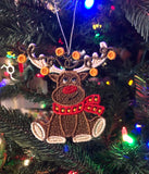 Reindeer FSL Ornament