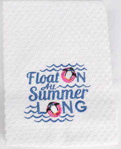 Float on All Summer Long Tea Towel