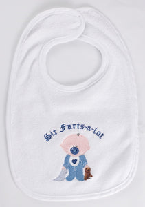 Sir Farts-a-lot Baby Bib