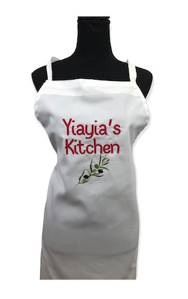 Yiayia's Kitchen English Apron